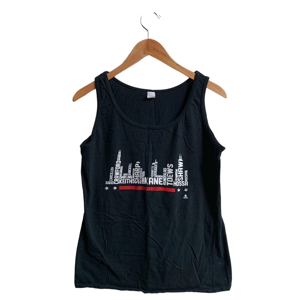 Chicago Blackhawks skyline tank top, size XL